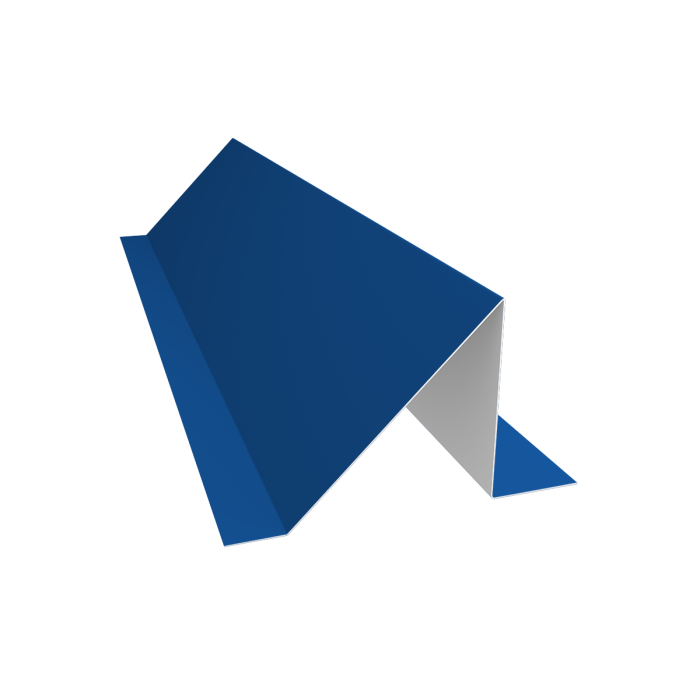 Планка снегозадержания 0,5 Satin с пленкой RAL 5005 сигнальный синий (2м)