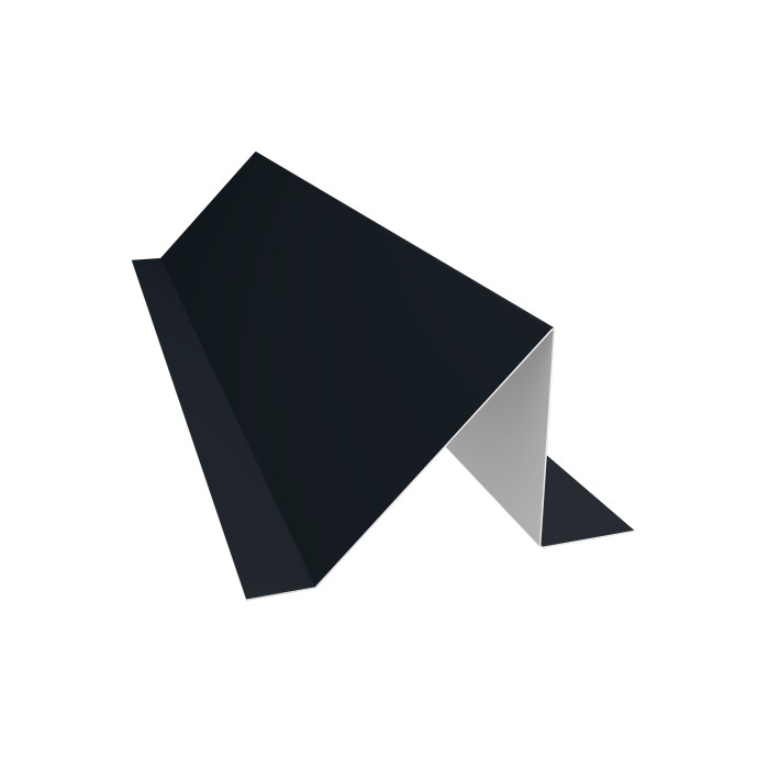 Планка снегозадержания 0,5 Satin с пленкой RAL 9005 черный (2м)