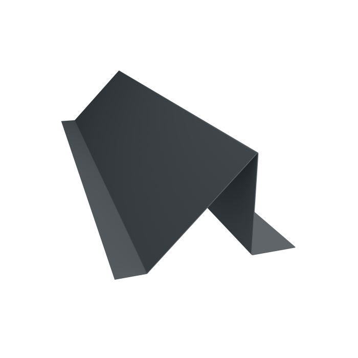 Планка снегозадержания 0,5 Velur X RAL 7016 антрацитово-серый (3м)