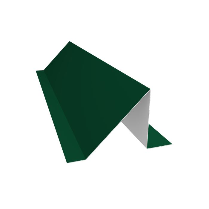 Планка снегозадержания 0,7 PE с пленкой RAL 6005 зеленый мох (2м)