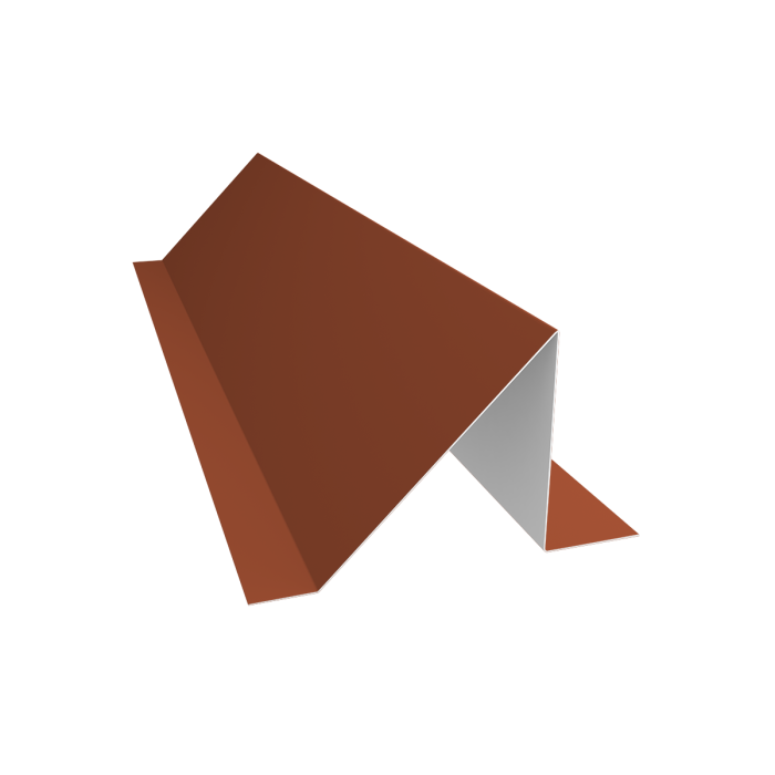 Планка снегозадержания 75х115 0,5 Satin Matt RAL 8004 терракота (2м)