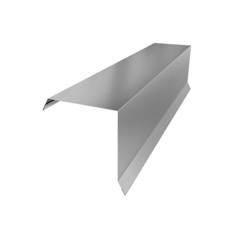 Планка торцевая 95х95 0,45 PE с пленкой RAL 7004 сигнальный серый (3м)