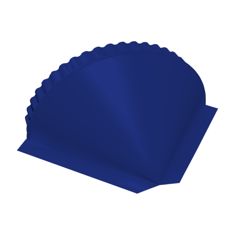 Заглушка конусная 0,45 PE RAL 5002 ультрамариново-синий