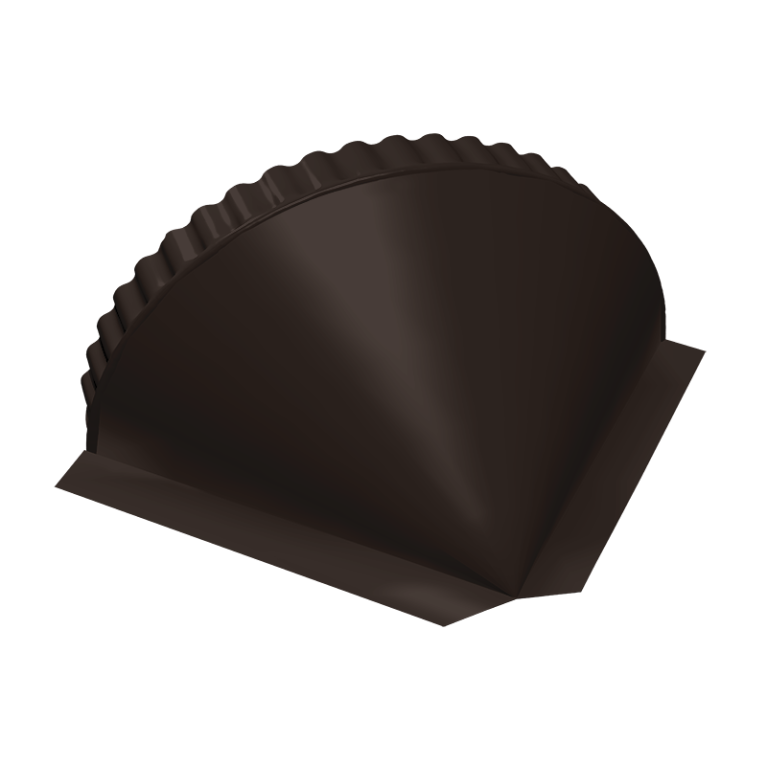 Заглушка конусная 0,5 Satin Matt RR 32 темно-коричневый