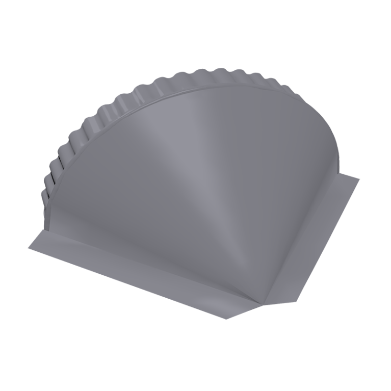 Заглушка конусная 0,5 Satin RAL 7004 сигнальный серый