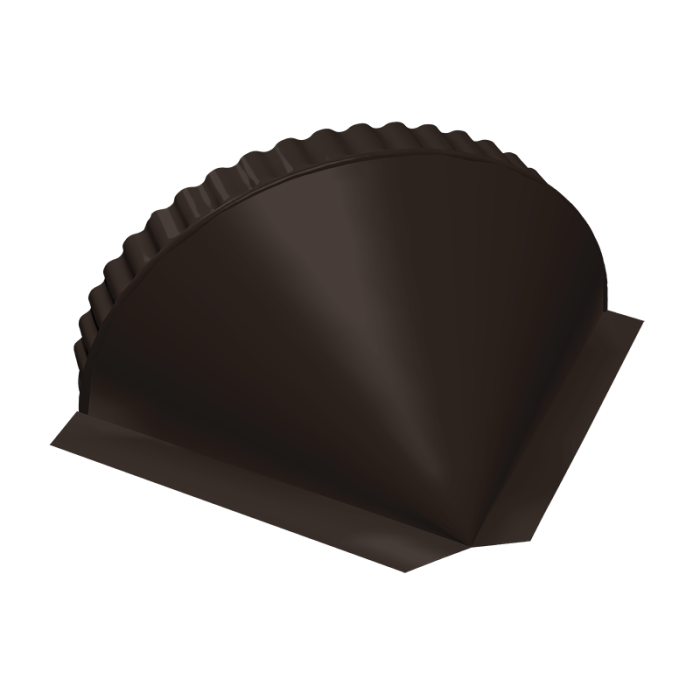 Заглушка малая конусная 0,5 Drap RR 32 темно-коричневый