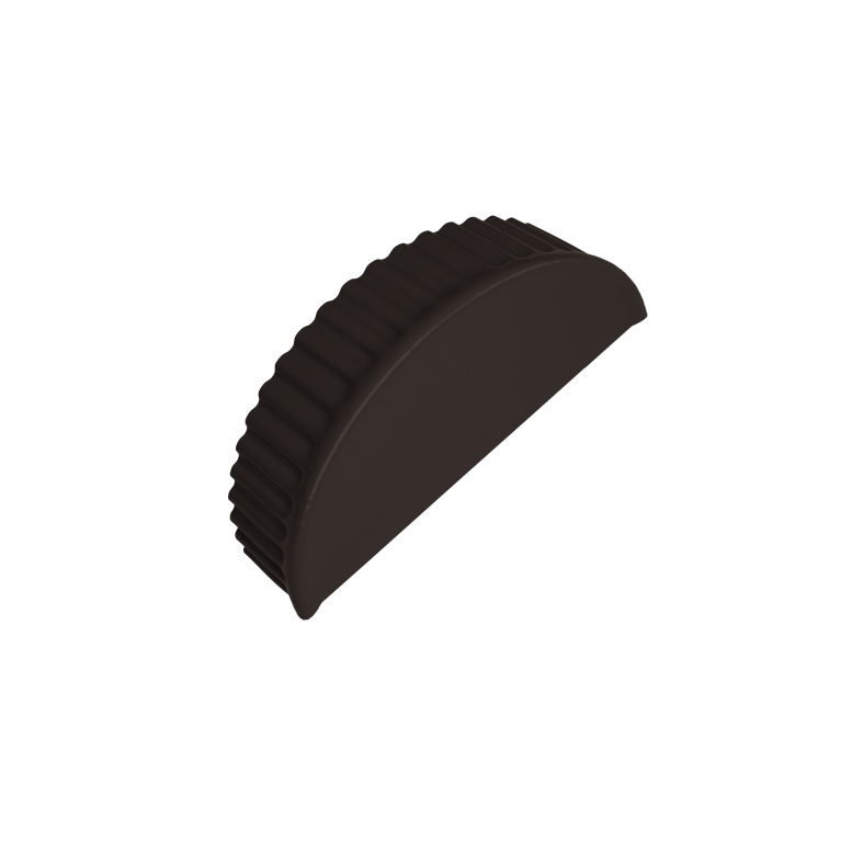 Заглушка торцевая 0,5 Atlas X RR 32 темно-коричневый