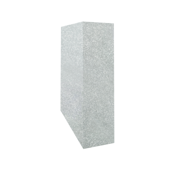 Кожух скатный д850/ш200/в1-1040/в2-1000 0,5 Zn