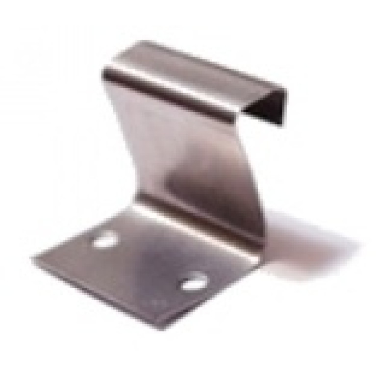 Кляммер кровельный неподвижный нержавейка 25мм