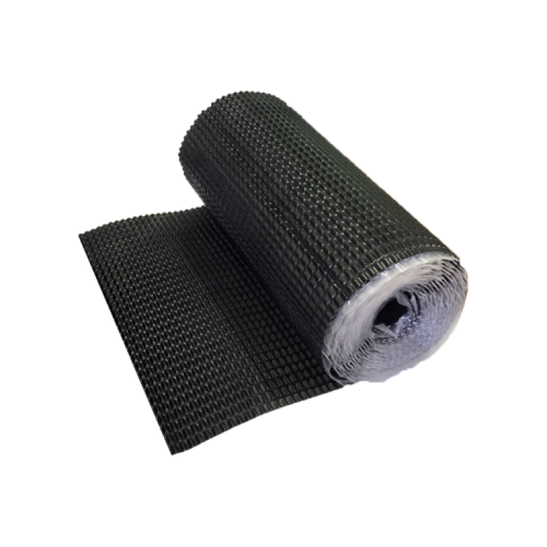 Лента для примыкания гофрированная алюминиевая Optima черная 280мм (2,5м)