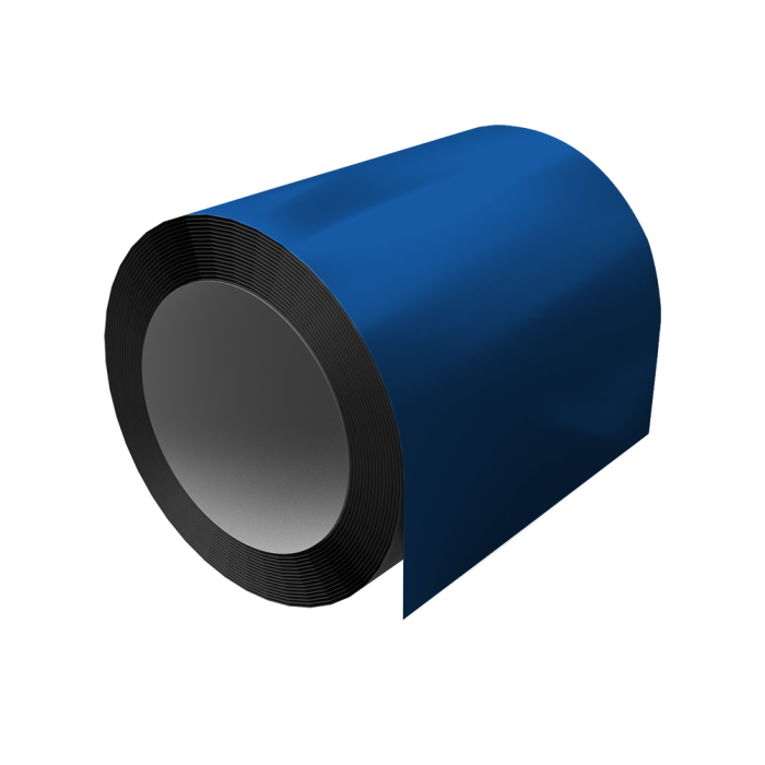 Отмотка 0,45 PE с пленкой RAL 5005 сигнальный синий