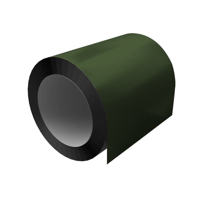 Отмотка 0,5 Satin Matt TX с пленкой RAL 6020 хромовая зелень