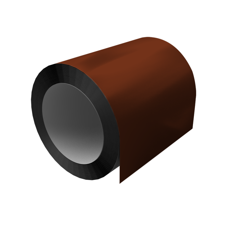 Отмотка 0,5 Satin с пленкой RAL 3009 оксидно-красный