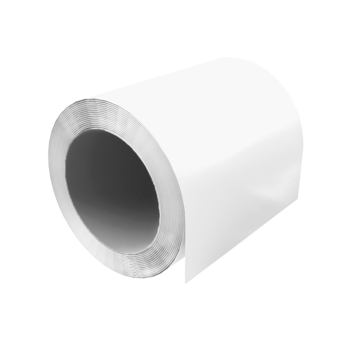 Отмотка 0,8 PE с пленкой RAL 9003 сигнальный белый