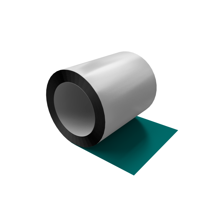 Отмотка Inside 0,45 PE с пленкой RAL 5021 водная синь