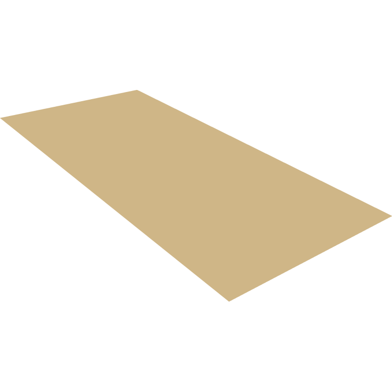 Плоский лист 0,4 PE с пленкой RAL 1014 слоновая кость