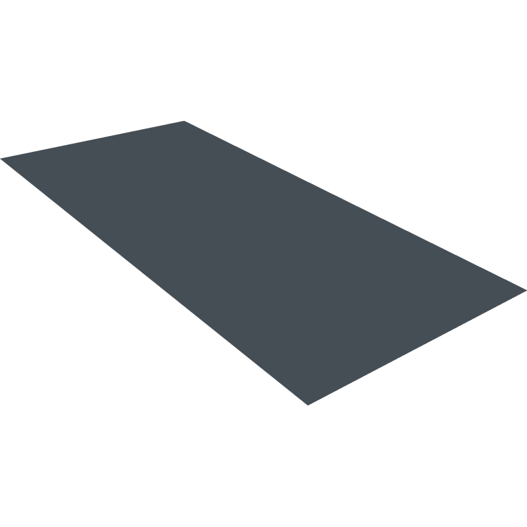 Плоский лист 0,45 Drap TwinColor с пленкой RAL 7024 мокрый асфальт