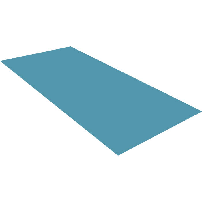 Плоский лист 0,45 Drap TX RAL 5024 пастельно-синий