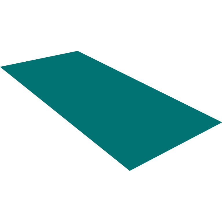 Плоский лист 0,45 PE с пленкой RAL 5021 водная синь