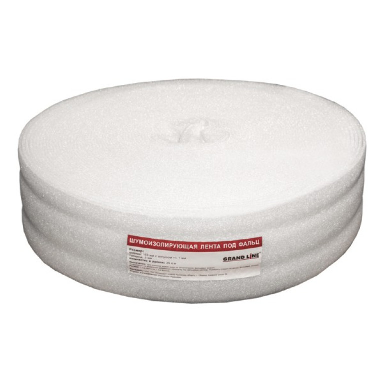 Шумоизолирующая лента под фальц 3 мм (48м)