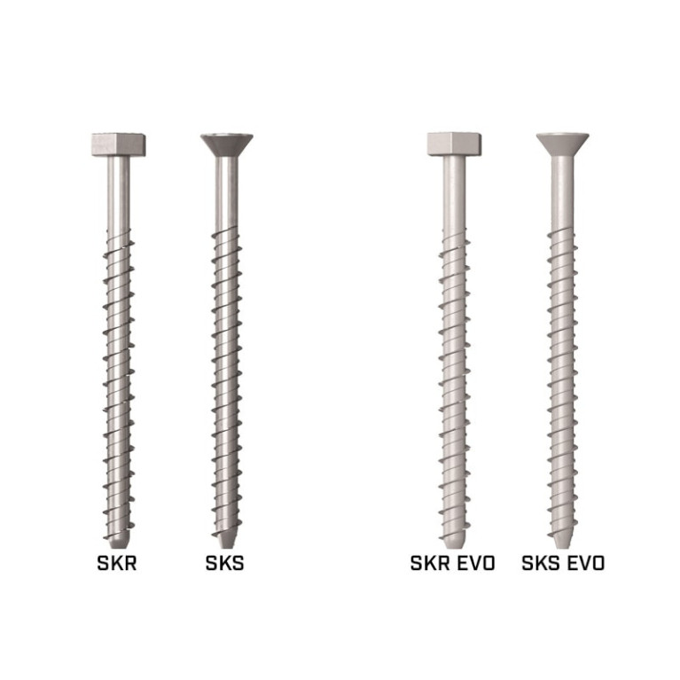 Анкер винтовой Rothoblaas по бетону SKR 7,5X80 (50 шт) (SKR7580)