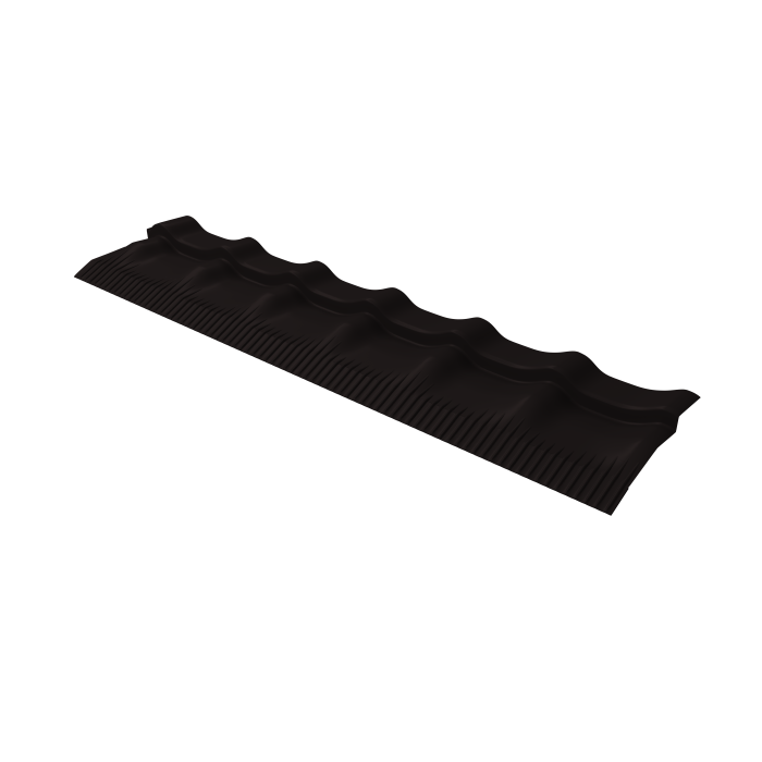 Модуль обхода трубы МЧ классик 0,5 Drap TX с пленкой RAL 9005 черный