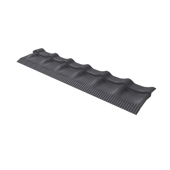 Модуль обхода трубы МЧ классик 0,5 Satin с пленкой RAL 7004 сигнальный серый