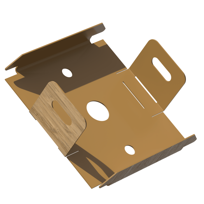 Универсальное точечное крепление для КР Ш50 Honey Wood Zn 0,45