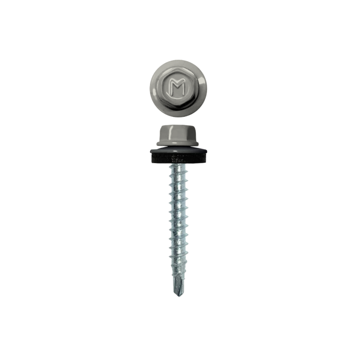 Саморез кровельный Daxmer 4,8х29 RAL 9002 (250) сверло №1