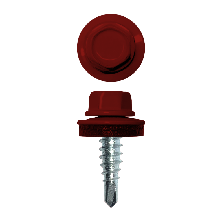 Саморез по металлу 4,8х19 (400шт) сверло №2 RAL 3011