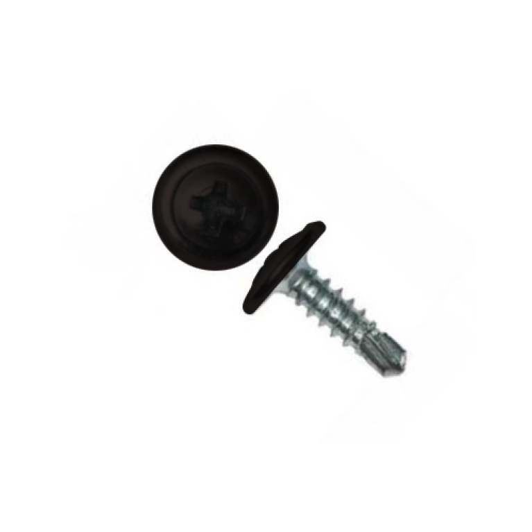 Саморез ПШС 4,2х16 (1000шт) шлиц PH2 RAL 9005