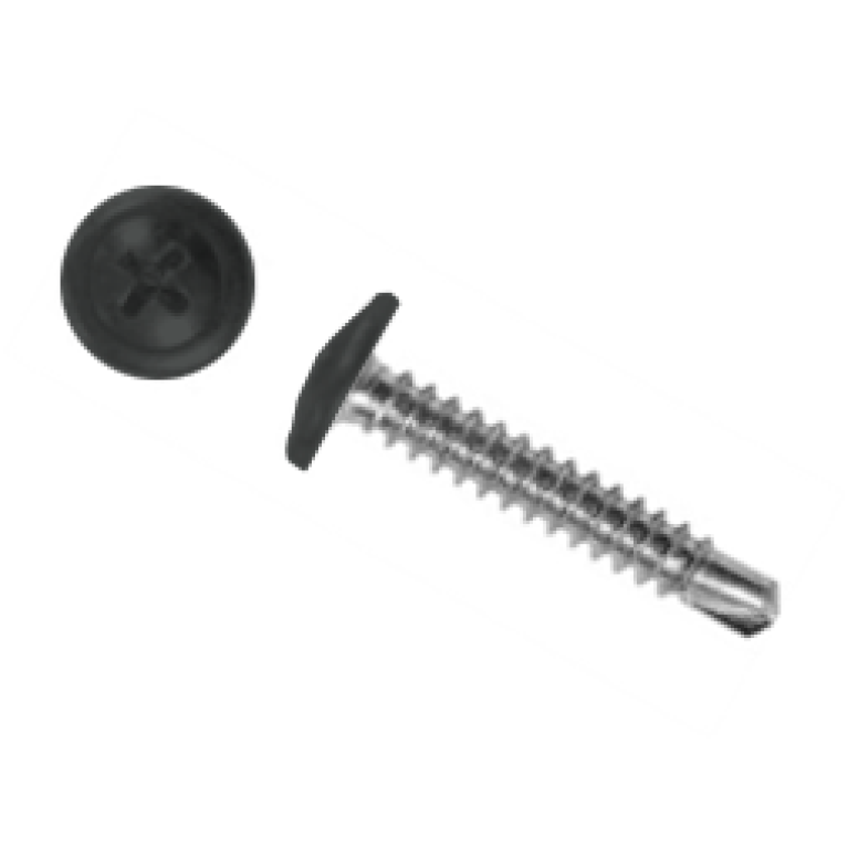 Саморез ПШС 4,2х19 (1000шт) шлиц PH2 RAL 7016