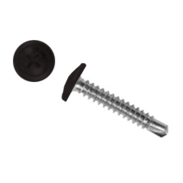 Саморез ПШС 4,2х32 (500шт) шлиц PH2 RAL 9005