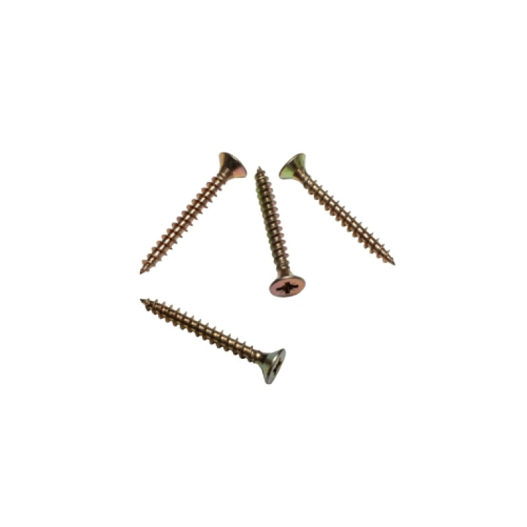 Саморез Rizzel Pz 3,5х20 (600шт) шлиц Pz2 желтый цинк (короб)