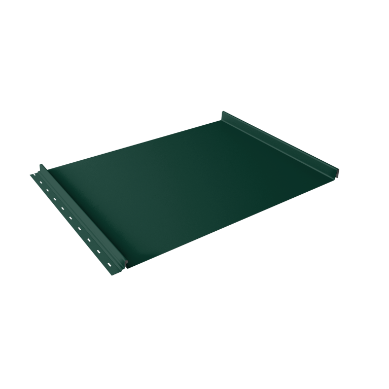 Кликфальц Grand Line 0,45 PE с пленкой на замках RAL 6005 зеленый мох