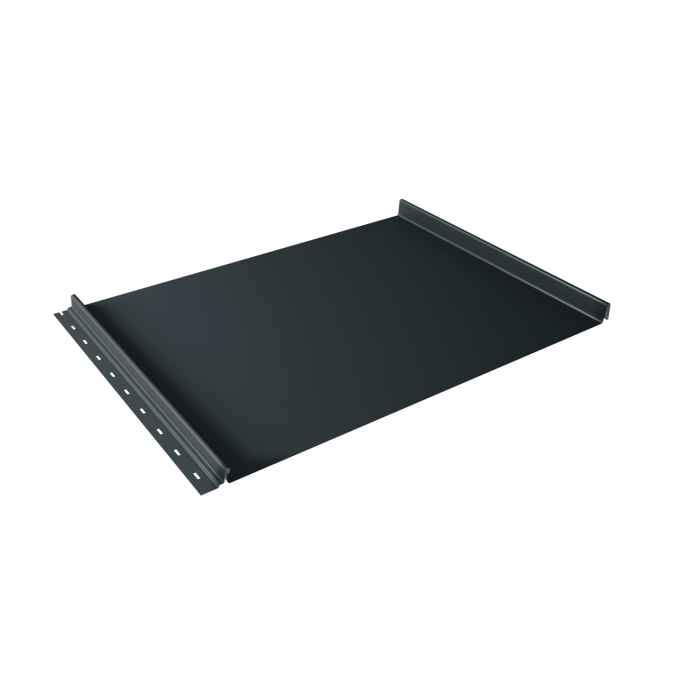 Кликфальц Grand Line 0,5 Satin Matt TX с пленкой на замках RAL 7016 антрацитово-серый