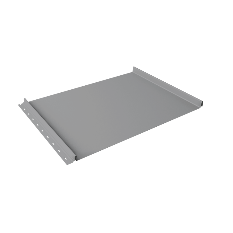 Кликфальц Grand Line 0,5 Satin с пленкой на замках RAL 7004 сигнальный серый