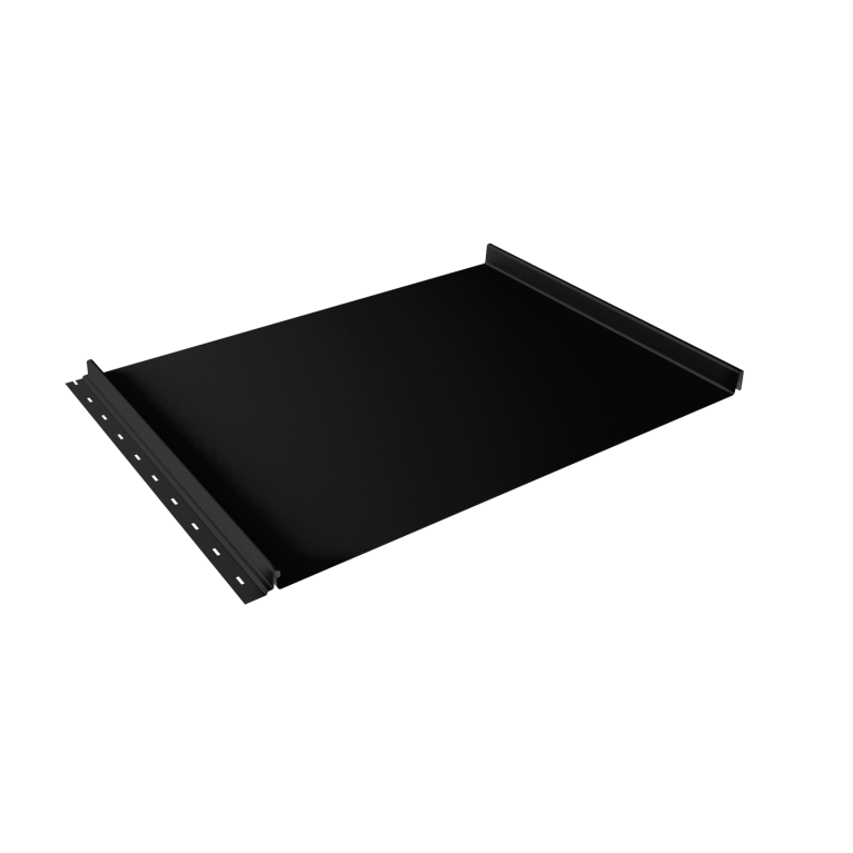 Кликфальц Grand Line 0,5 Satin с пленкой на замках RAL 9005 черный