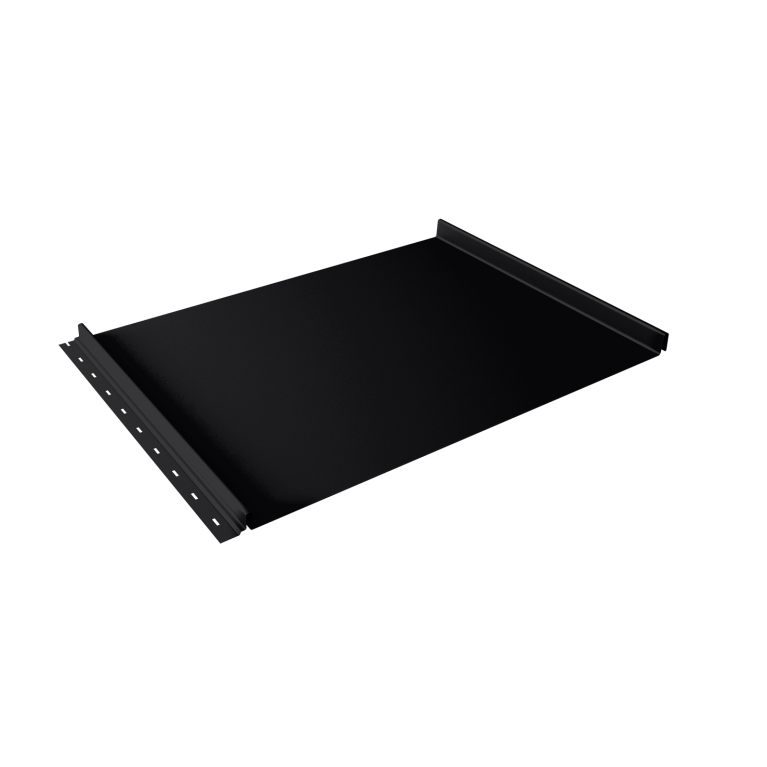 Кликфальц Grand Line 0,5 Velur X с пленкой на замках RAL 9005 черный