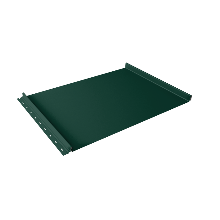 Кликфальц Grand Line0,5 Satin с пленкой на замках RAL 6005 зеленый мох