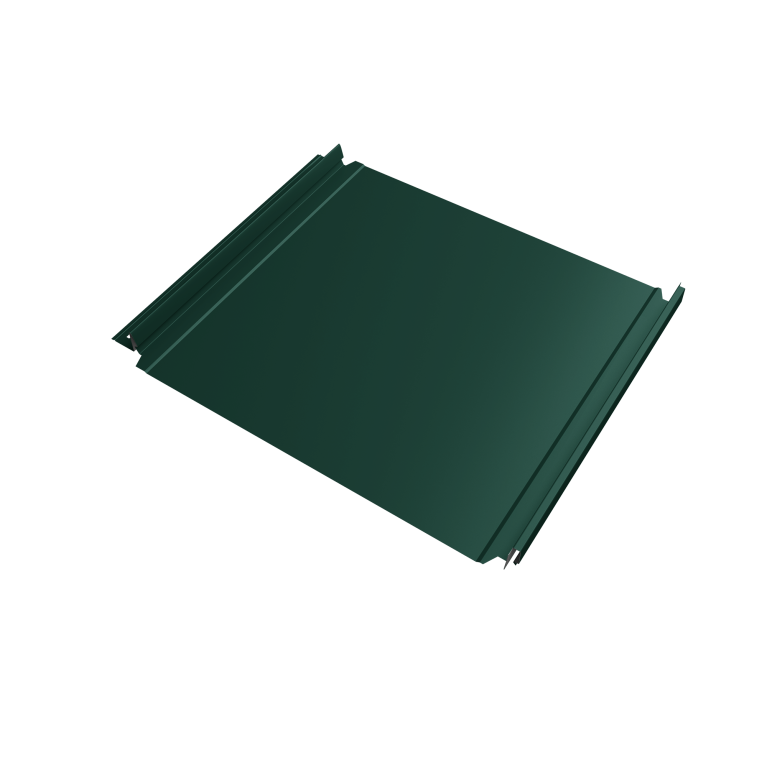 Кликфальц Double Pro Grand Line 0,5 Satin с пленкой на замках RAL 6005 зеленый мох