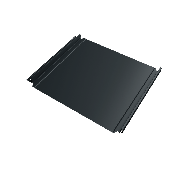 Кликфальц Double Pro Grand Line 0,5 Velur X с пленкой на замках RAL 7016 антрацитово-серый