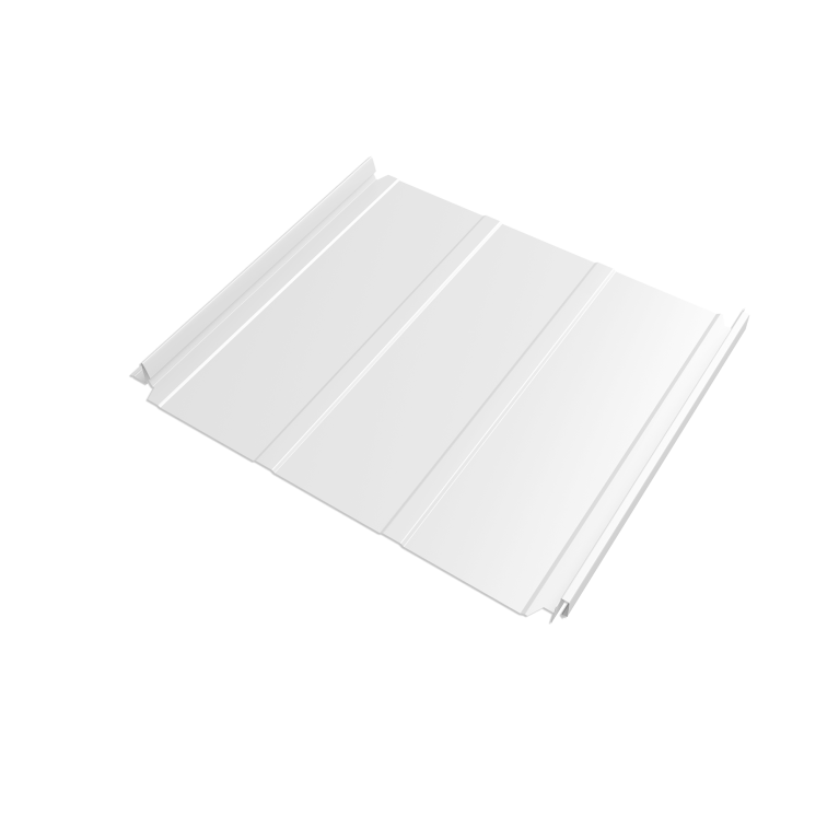 Кликфальц Double Pro Line Grand Line 0,45 Drap TX с пленкой на замках RAL 9003 сигнальный белый