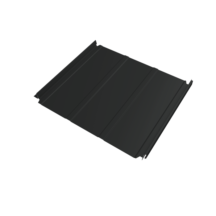 Кликфальц Double Pro Line Grand Line 0,5 Drap TX с пленкой на замках RAL 7016 антрацитово-серый