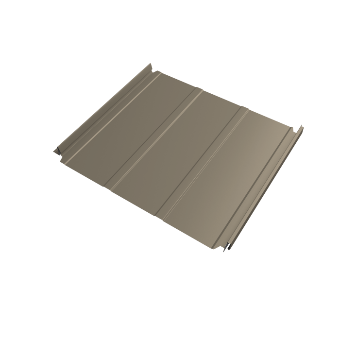 Кликфальц Double Pro Line Grand Line 0,5 Satin с пленкой на замках RAL 1015 светлая слоновая кость