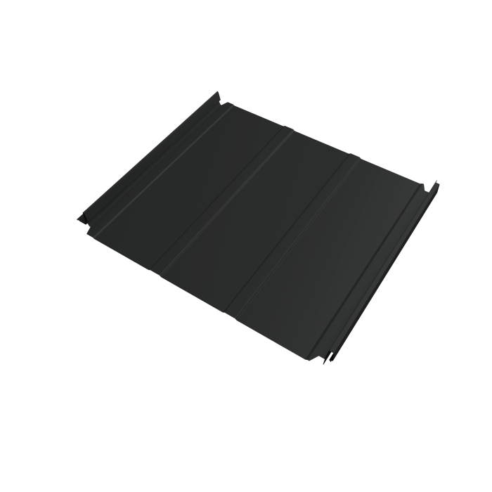 Кликфальц Double Pro Line Grand Line 0,5 Velur X с пленкой на замках RAL 7016 антрацитово-серый