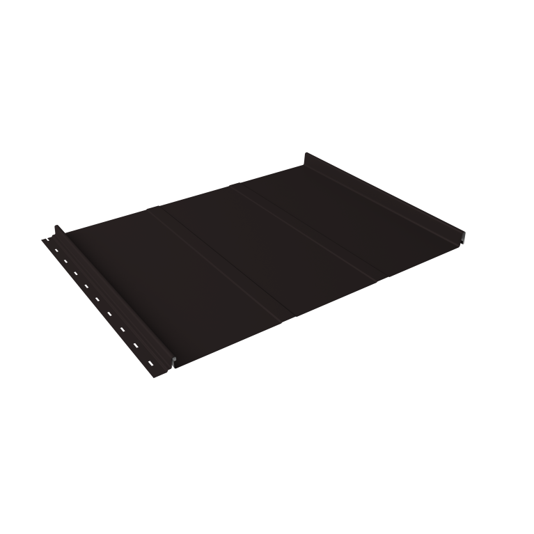 Кликфальц Line Grand Line 0,5 Satin Matt с пленкой на замках RAL 9005 черный