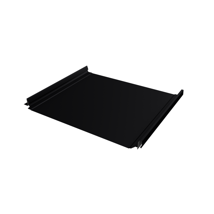 Кликфальц Pro Grand Line 0,45 Drap TR с пленкой на замках RAL 9005 черный