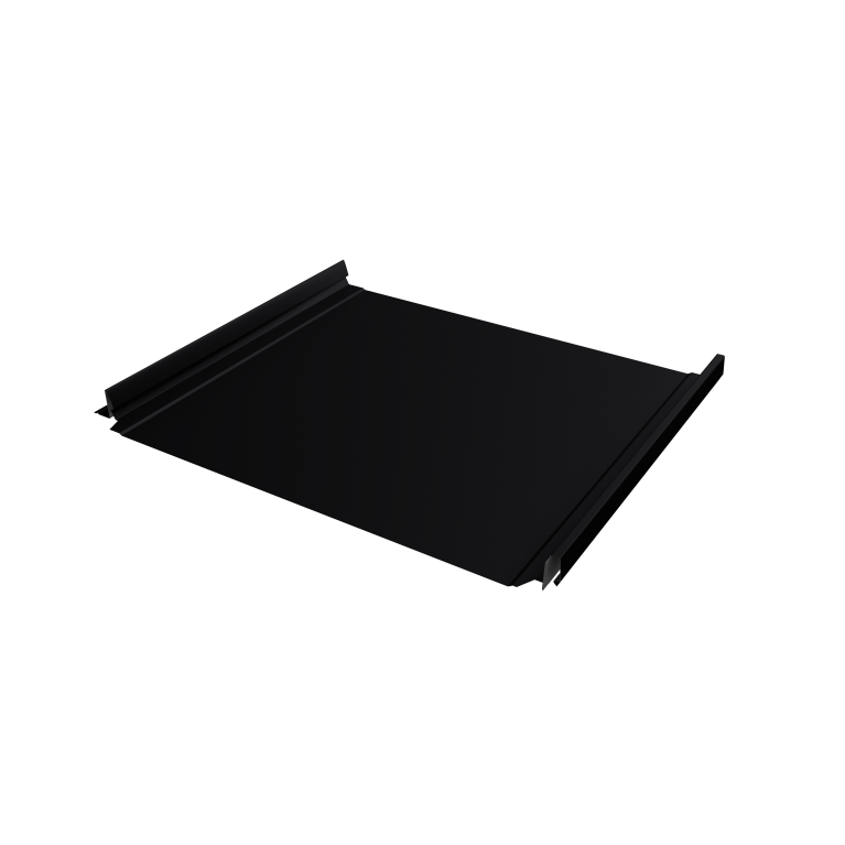 Кликфальц Pro Grand Line 0,5 Drap TX с пленкой на замках RAL 9005 черный