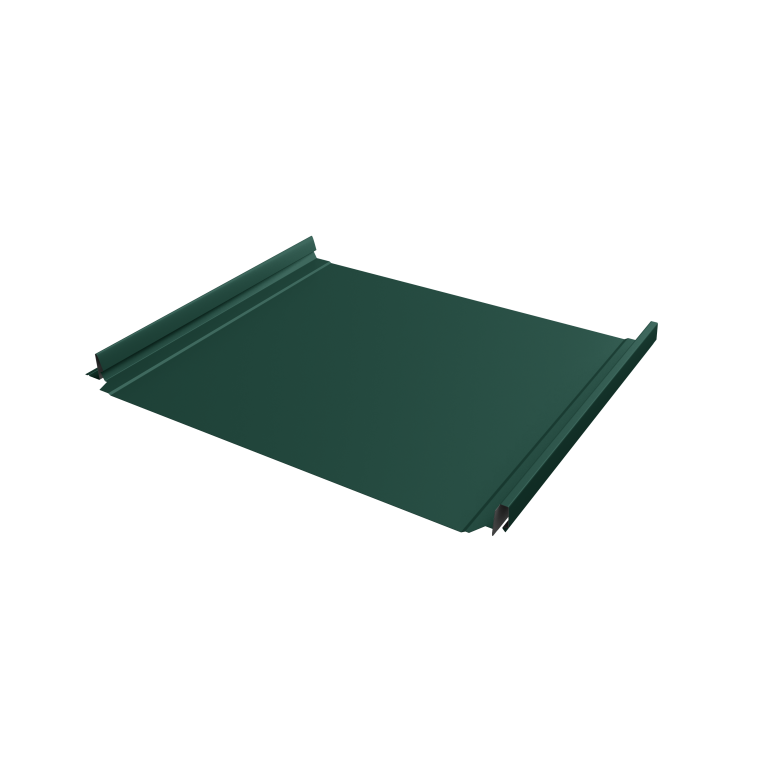 Кликфальц Pro Grand Line 0,5 Satin Matt с пленкой на замках RAL 6005 зеленый мох